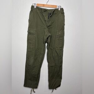 Men's Olive Cargo Pants
